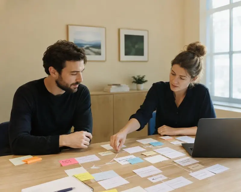 Taller de estrategia web con un dueño de negocio